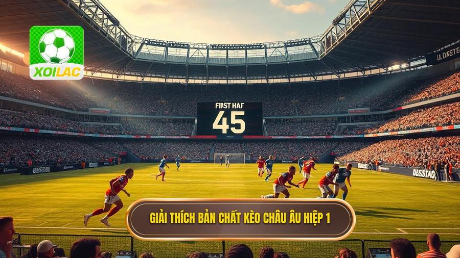 1. Giải thích bản chất kèo châu Âu hiệp 1