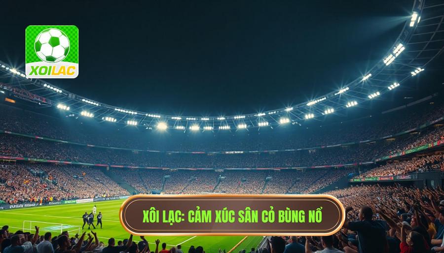 Cảm xúc sân cỏ bùng nổ: Hành trình thăng hoa cùng XÔI LẠC
