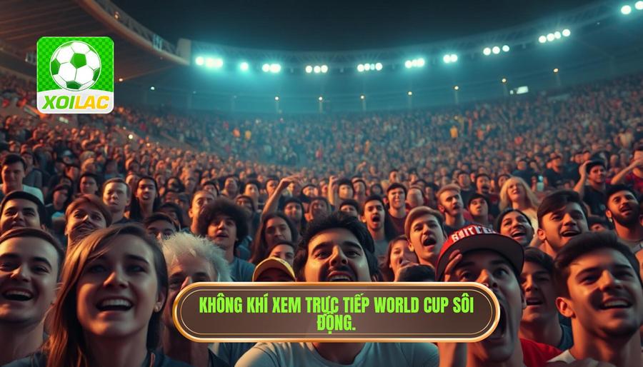 Sức hút mãnh liệt của việc xem trực tiếp World Cup hôm nay