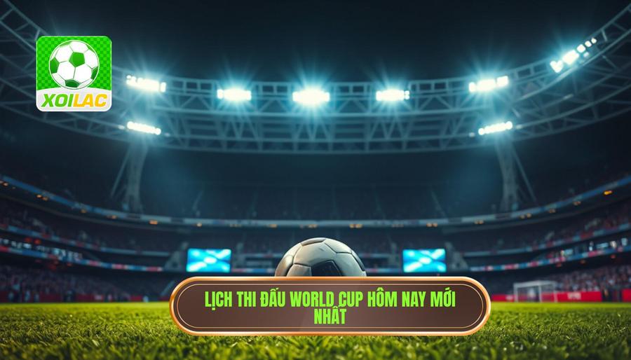 Lịch thi đấu và Link xem trực tiếp World Cup hôm nay mới nhất