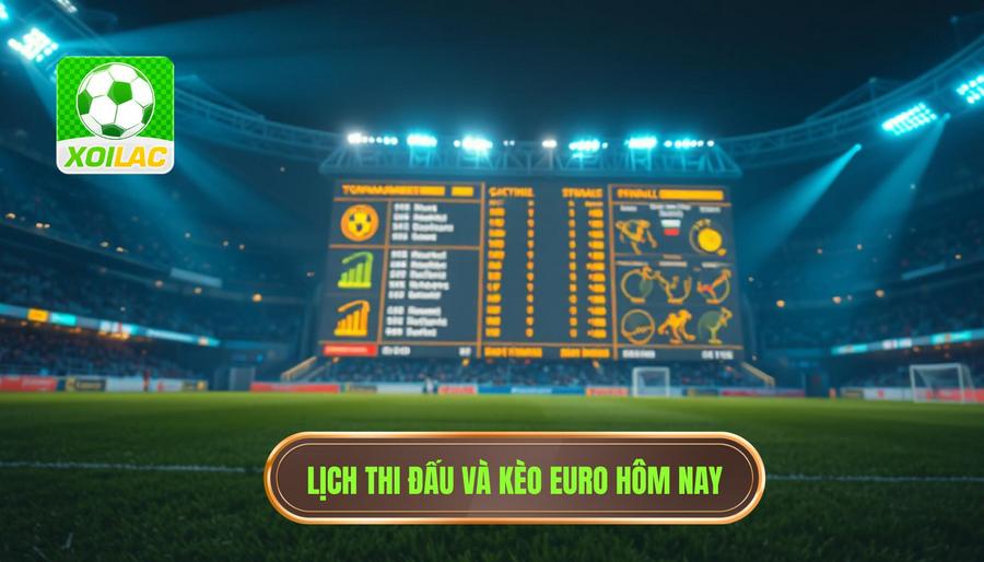 Trực tiếp Euro hôm nay: Trải nghiệm bóng đá đỉnh cao tại Xôi Lạc 4 Lịch thi đấu và bảng kèo trực tiếp Euro hôm nay